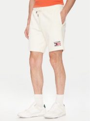 Tommy Hilfiger Szorty sportowe American MW0MW39862 Écru Regular Fit. Krótkie spodenki sportowe Tommy Hilfiger, m, bez wzorów, z bawełny. Za 389.99 zł.