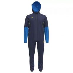 Męski zestaw Under Armour UA M Challenger Pro Tracksuit-BLU. Niebieskie komplety dresowe Under Armour, m, bez wzorów, z dresówki, bez ramiączek. Za 569.40 zł.