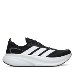 Buty do biegania adidas. Czarne buty do biegania Adidas, bez wzorów, bez zapięcia, do biegania. Za 569.99 zł.