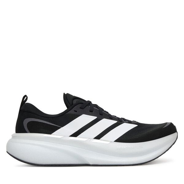 Buty do biegania adidas. Czarne buty do biegania Adidas, bez wzorów, bez zapięcia, do biegania. Za 569.99 zł.