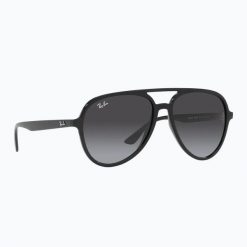 Okulary przeciwsłoneczne Ray-Ban RB4376. Czarne okulary przeciwsłoneczne Ray-Ban. Za 539.99 zł.