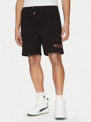 Fila Szorty sportowe Lamswaarde FAM0909 Czarny Regular Fit. Czarne krótkie spodenki sportowe Fila, m, bez wzorów, z bawełny. Za 189.99 zł.