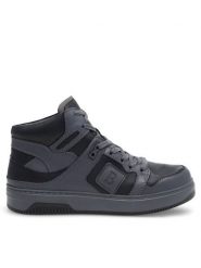 Badura Sneakersy BUXTON-22 MI08 Szary. Szare buty sportowe casual Badura, bez wzorów, ze skóry, bez zapięcia. Za 287.99 zł.