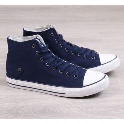 Big Star Trampki męskie wysokie granatowe Big Star 40. Trampki marki BIG STAR. Za 89.99 zł.