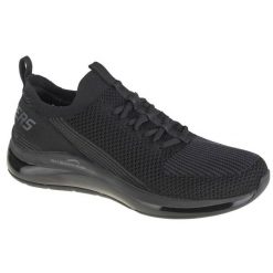 Buty sportowe Sneakersy męskie, Skechers Skech-Air Element 2.0. Czarne buty sportowe casual Skechers, bez wzorów, bez zapięcia. Za 399.99 zł.