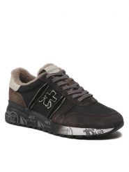 Premiata Sneakersy Lander 6103 Brązowy. Brązowe buty sportowe casual Premiata, bez wzorów, z materiału, bez zapięcia. Za 1,539.00 zł.
