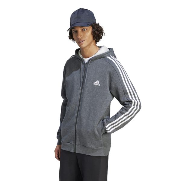 Bluza z kapturem męska ADIDAS Gym & Pilates. Białe bluzy Adidas, m, bez wzorów, z bawełny, z kapturem. W wyprzedaży za 199.99 zł.