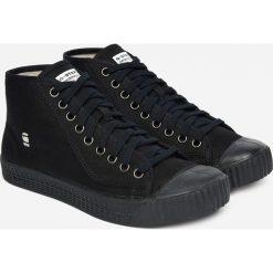 G-Star Raw - Trampki. Czarne trampki G-Star Raw, bez wzorów, bez zapięcia. W wyprzedaży za 269.90 zł.