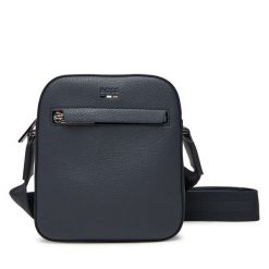 Saszetka BOSS. Niebieskie saszetki i nerki Boss, bez wzorów, małe, bez dodatków. Za 369.99 zł.