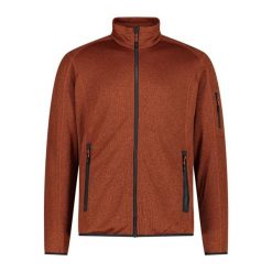 Bluza męska turystyczna CMP 30H5887. Czerwone bluzy CMP, m, bez wzorów, z polaru, bez kaptura. Za 209.99 zł.