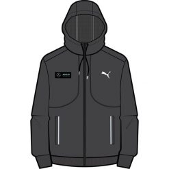 Bluza dresowa męska Puma MAPF1. Białe bluzy Puma, l, bez wzorów, z dresówki, bez kaptura. Za 313.99 zł.