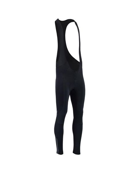 Legginsy na ramiączkach Silvini Maletto Pad. Czarne legginsy długie sportowe Silvini, l, bez wzorów, z softshellu, rowerowe. Za 444.00 zł.