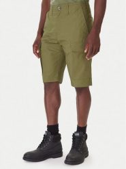 G-Star Raw Szorty materiałowe Core D26220-C973 Zielony Regular Fit. Zielone szorty G-Star Raw, m, bez wzorów, z bawełny, retro. Za 329.99 zł.