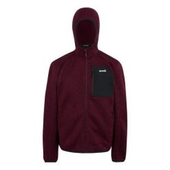 Bluza Polarowa Męska Melanżowy Pełen Suwak Newhill. Czerwone bluzy z kapturem Regatta, na jesień, l, bez wzorów, z dzianiny, z kapturem. Za 102.99 zł.