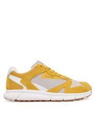 Tommy Hilfiger Sneakersy Outdoor Runner FM0FM05945 Żółty. Żółte buty sportowe casual Tommy Hilfiger, bez wzorów, ze skóry, bez zapięcia. Za 489.99 zł.