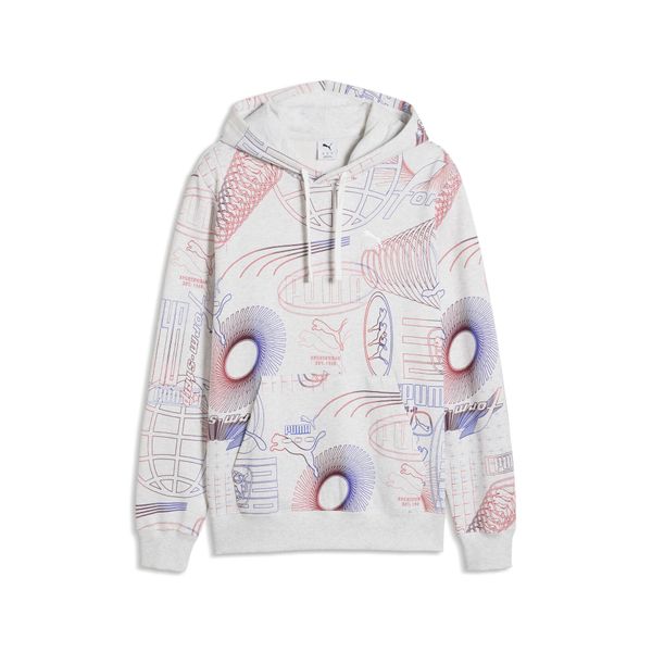 Męska bluza z kapturem z nadrukiem PUMA. Czarne bluzy z kapturem Puma, na jesień, l, bez wzorów, z bawełny, z kapturem. Za 279.00 zł.