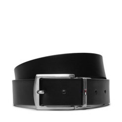 Pasek Męski Tommy Hilfiger. Niebieskie paski Tommy Hilfiger, bez wzorów. Za 279.99 zł.