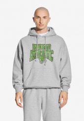 Bluza sportowa męska Prosto Chicago z kapturem. Szare bluzy z kapturem Prosto., l, z aplikacjami, z bawełny, z kapturem. Za 137.99 zł.