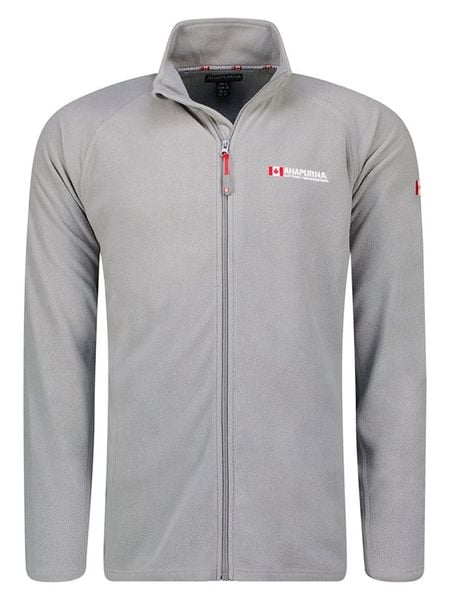 ANAPURNA Kurtka polarowa "Tonneau" w kolorze jasnoszarym rozmiar: XL. Szare kurtki ANAPURNA, xl, bez wzorów, z polaru, bez kaptura. Za 61.02 zł.