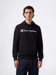Champion Bluza w kolorze czarnym rozmiar: XL. Czarne bluzy Champion, xl, bez wzorów, z bawełny, z kapturem. Za 126.75 zł.