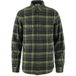 Fjall Raven Singi Ciężka Flanelowa Koszula M Dorośli. Zielone koszule Fjällräven, m, bez wzorów, z bawełny, bez kołnierzyka, bez ramiączek. Za 625.10 zł.
