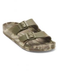 Sandały dla Mężczyzn EMBARK. Zielone sandały Quiksilver, z materiału, bez zapięcia. Za 170.15 zł.
