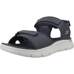 Sandały Skechers Model Go Walk Flex Kolor Niebieski. Niebieskie sandały Skechers, z syntetyku, bez zapięcia. Za 269.99 zł.