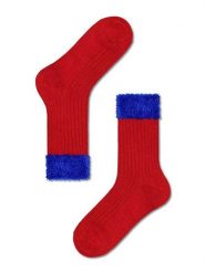 Happy Socks Skarpety w kolorze czerwonym rozmiar: 39-41. Czerwone skarpety Happy Socks, bez wzorów. Za 39.77 zł.