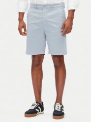 Pepe Jeans Szorty materiałowe PM801181 Błękitny Regular Fit. Niebieskie szorty Pepe Jeans, m, bez wzorów, z bawełny. Za 199.99 zł.