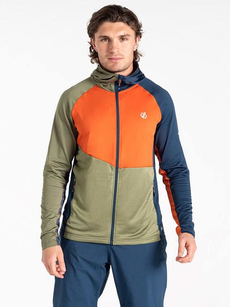 Dare 2b Kurtka funkcyjna "Assimilate II Core Stretch" w kolorze zielono-pomarańczowym rozmiar: XXL. Pomarańczowe kurtki outdoor i hardshell Dare 2B, xxl, bez wzorów, z materiału, bez kaptura. Za 160.70 zł.