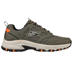Buty trekkingowe męskie SKECHERS HILLCREST. Zielone buty trekkingowe Skechers, bez wzorów, bez zapięcia, trekkingowe. Za 339.00 zł.