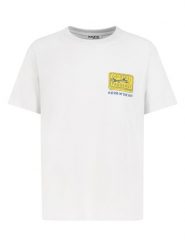 Sublevel Koszulka w kolorze białym rozmiar: M. Białe bezrękawniki Sublevel, m, bez wzorów, z bawełny, bez kołnierzyka, bez ramiączek. Za 43.99 zł.