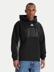 Adidas Bluza Stadium Graphic KD0287 Czarny Loose Fit. Czarne bluzy Adidas, m, bez wzorów, z syntetyku, bez kaptura. Za 348.99 zł.