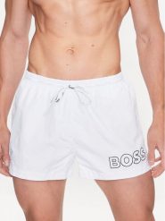 Boss Szorty kąpielowe 50469280 Biały. Białe kąpielówki Boss, m, bez wzorów, z syntetyku. Za 189.99 zł.
