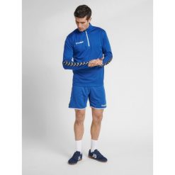 Hummel bluza sportowa na trening hml Authentic Half Zip Sweatshirt r. 2XLHummel. Niebieskie bluzy bez kaptura Hummel, xl, bez wzorów, bez kaptura. Za 160.00 zł.