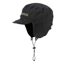 Męska czapka Padded Igniter czarna. Zielone czapki z daszkiem Regatta, na zimę, bez wzorów. Za 80.00 zł.