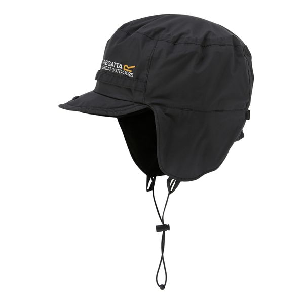 Męska czapka Padded Igniter czarna. Zielone czapki z daszkiem Regatta, na zimę, bez wzorów. Za 80.00 zł.