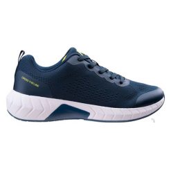 Buty męskie IQ Jarger - niebieskie, Rozmiar buta 46. Niebieskie buty trekkingowe IQ, bez wzorów, bez zapięcia. W wyprzedaży za 189.99 zł.