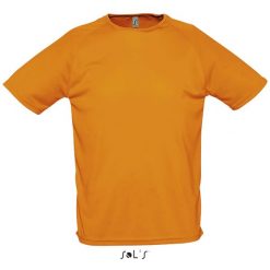 Koszulka Sol's Sporty. Brązowe t-shirty sportowe SOL'S, bez wzorów, bez ramiączek. Za 73.00 zł.