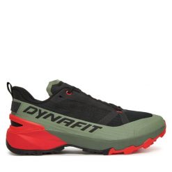 Buty do biegania Dynafit. Zielone buty do biegania Dynafit, bez wzorów, bez zapięcia, do biegania. Za 459.99 zł.