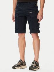 G-Star Raw Szorty materiałowe Rovic D26214-5126 Granatowy Regular Fit. Niebieskie szorty G-Star Raw, m, bez wzorów, z bawełny, retro. Za 389.99 zł.
