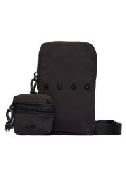 HUGO Saszetka 50568407 Czarny. Czarne torby na ramię Hugo, bez wzorów, z materiału, bez dodatków. Za 354.99 zł.