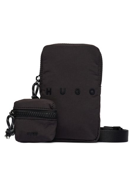 HUGO Saszetka 50568407 Czarny. Czarne torby na ramię Hugo, bez wzorów, z materiału, bez dodatków. Za 354.99 zł.