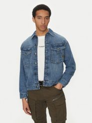 G-Star Raw Kurtka jeansowa Dakota D23593-D536 H152 Niebieski Regular Fit. Niebieskie kurtki G-Star Raw, m, bez wzorów, z bawełny, bez kaptura. Za 619.99 zł.