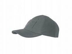 Czapka baseballowa zimowa Shark Skin. Szare czapki z daszkiem Helikon-Tex, na zimę, z aplikacjami, z materiału. Za 81.99 zł.