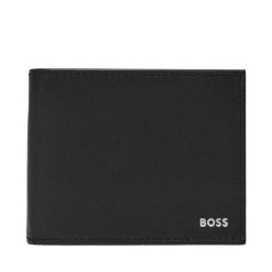 Portfel BOSS. Czarne portfele Boss, bez wzorów. Za 449.99 zł.
