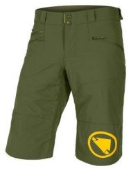 Spodenki rowerowe męskie Endura Singletrack II Short. Zielone spodenki rowerowe ENDURA, m, bez wzorów, rowerowe. Za 299.99 zł.