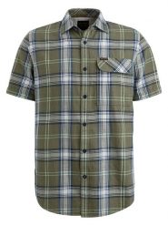 PME Legend Koszula - Regular fit - w kolorze khaki rozmiar: XXL. Brązowe koszule PME Legend, xxl, bez wzorów, z bawełny, bez kołnierzyka, bez ramiączek. Za 144.92 zł.