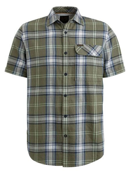 PME Legend Koszula - Regular fit - w kolorze khaki rozmiar: XXL. Brązowe koszule PME Legend, xxl, bez wzorów, z bawełny, bez kołnierzyka, bez ramiączek. Za 161.73 zł.