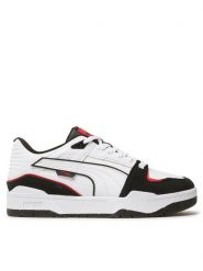 Puma Sneakersy Slipstream Bball Mix 393787 01 Biały. Białe buty sportowe casual Puma, bez wzorów, ze skóry, bez zapięcia. Za 339.99 zł.